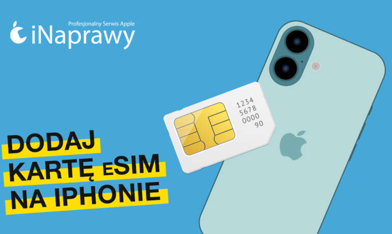 Dodaj kartę eSIM na iPhonie